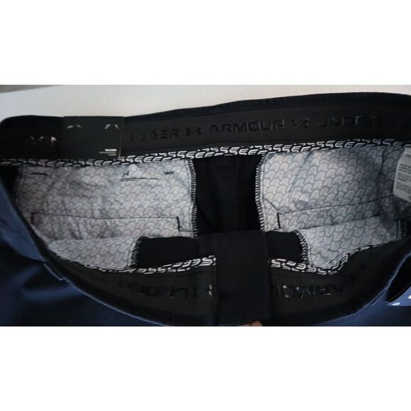 Under Armour 1370081 001 Men's Sz 36 x 34 Black Chino Tapered Leg Pants - Picture 3 of 9